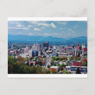 Asheville Tshirts Briefkaart