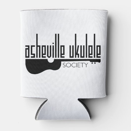 Asheville Ukulele Society Blikjeskoeler (Voorkant)