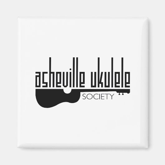 Asheville Ukulele Society Magneet (Voorkant)