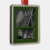 Asheville-versiering Metalen Ornament (Rechts)