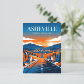 Asheville VS Briefkaart (Staand voorkant)
