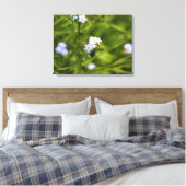 Asheville Wildflower Canvas Afdruk (Insitu (Slaapkamer))