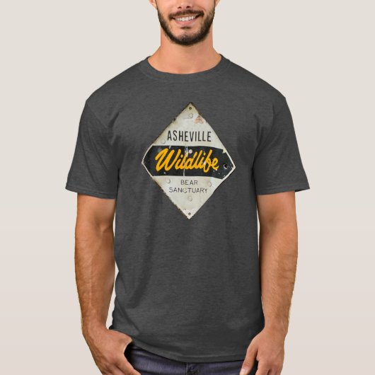 Asheville Wildlife Beer Sanctuary T-shirt (Voorkant)