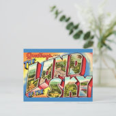 Asheville's Land van de hemel ansichtkaart Briefkaart (Staand voorkant)