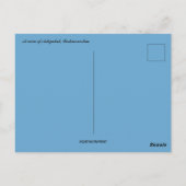 Ashgabat Turkmenistan Briefkaart (Achterkant)