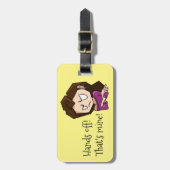 Äshi "I see you" Bagagelabel (Voorkant verticaal)