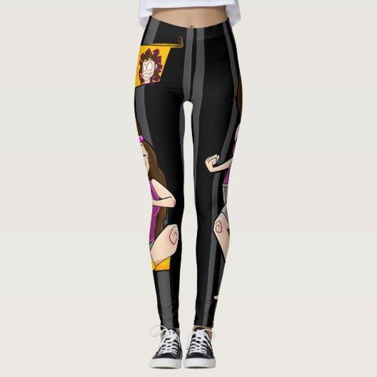 Äshi "Wir machen Sport" Leggings (Voorkant)