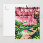 Ashikaga Bloemenpark Japan Briefkaart (Voorkant / Achterkant)