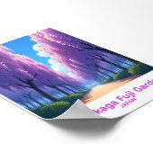 Ashikaga Flower Park Japan Reisposter Poster (Hoek)
