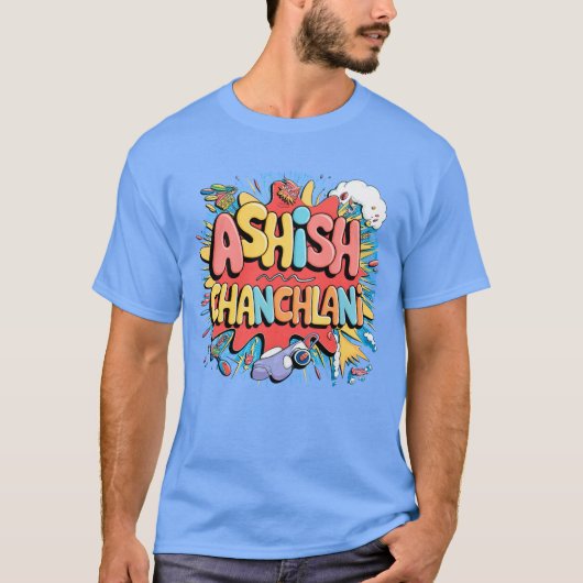 Ashish Chanchlani T-shirt (Voorkant)
