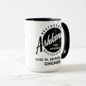 Ashkenaz Delicatessen Restaurant, Chicago Mok (Voorkant rechts)