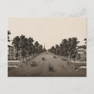 Ashland Avenue, Chicago, c. 1880) Briefkaart