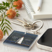 Ashland Breakwater Lichte acrylsleutelketen Sleutelhanger (Voorkant Rechts)