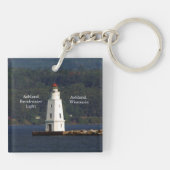 Ashland Breakwater Lichte acrylsleutelketen Sleutelhanger (Achterkant)