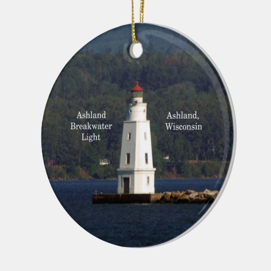 Ashland Breakwater Light ornament (Links)