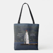 Ashland Breakwater Light over de hele canvas tas (Achterkant)