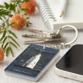 Ashland Breakwater Light rechthoekige sleutelketen Sleutelhanger (Voorkant Rechts)