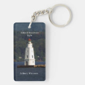 Ashland Breakwater Light rechthoekige sleutelketen Sleutelhanger (achterkant)