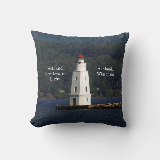 Ashland Breakwater Light vierkante kussen (Voorkant)
