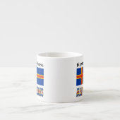 Ashland-eilanden Ålander Vlag Persoonlijk Espresso Kop (Voorkant)