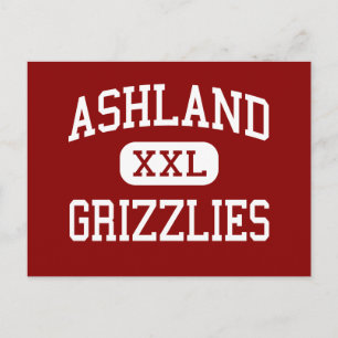 Ashland - Grizzlies - High School - Ashland Oregon Briefkaart