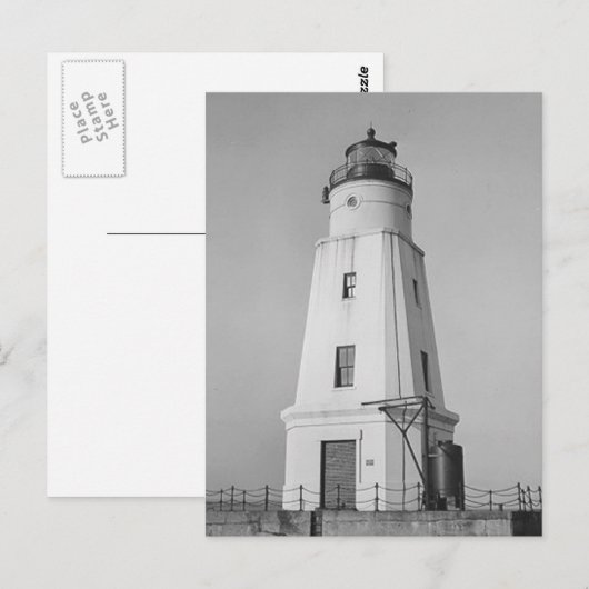 Ashland Harbor Breakwater Lighthouse Briefkaart (Voorkant / Achterkant)