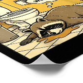 Ashland Liquor Bandit Raccoon Funny  Poster (Hoek)