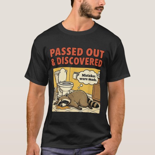Ashland Liquor Bandit Raccoon Funny  T-shirt (Voorkant)