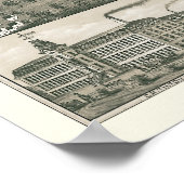 Ashland, MA Panoramic Map - 1878 Poster (Hoek)