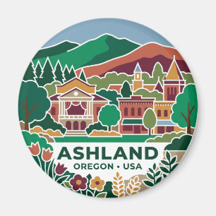 Ashland, Medford, Oregon, Verenigde Staten Magneet
