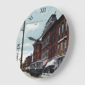 Ashland, Ohio Post Card Clock - Main St. 1908 Grote Klok (Hoek)