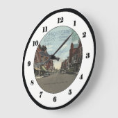 Ashland, Ohio Post Card Clock - Main St. 1931 Grote Klok (Hoek)