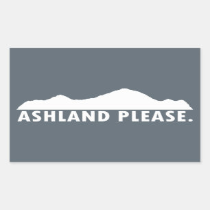 Ashland Oregon alsjeblieft Rechthoekige Sticker