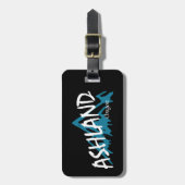 Ashland Oregon Mountains Bagagelabel (Voorkant verticaal)