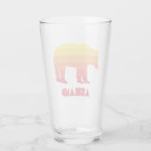 Ashland Oregon Rainbow Beer Glas (Achterkant)