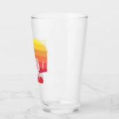 Ashland Oregon Rainbow Beer Glas (Links)