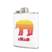 Ashland Oregon Rainbow Beer Heupfles (Links)