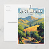 Ashland Oregon Reisansichtkaart Briefkaart (Voorkant / Achterkant)