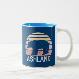 Ashland Oregon Retro Beer Tweekleurige Koffiemok