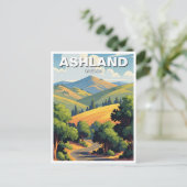 Ashland Oregon Travel Postcard Briefkaart (Staand voorkant)