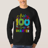 Ashley 100 Days Smarte  Student Teacher T-shirt (Voorkant)