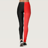 Ashley Add Jouw naam Abstracte Art Leggings (Achterkant)