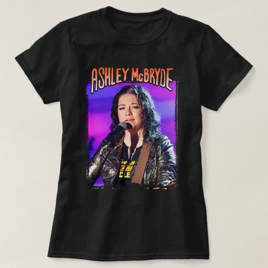 Ashley Art McBryde Portrait T-shirt (Design voorkant)
