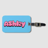 Ashley Bagagelabel (Voorkant (horizontaal))