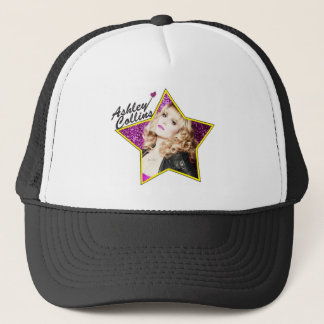 Ashley Collins Black and White Star Pet. Trucker Pet