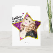 Ashley Collins SuperDiva Birthday Card Kaart (Achterkant)