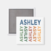 Ashley Cute Colorful Magneet (Voorkant / Achterkant)