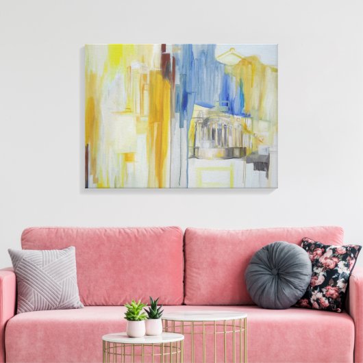 Ashley Ellen Goetz Painting Canvas Afdruk (Insitu (Woonkamer))