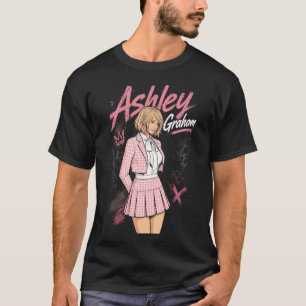 Ashley Horror Graham Art 04 Basic Donkere T-Shir T-shirt