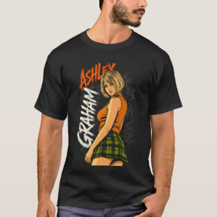 Ashley Horror Graham Art 06 Basic Donkere T-Shir T-shirt